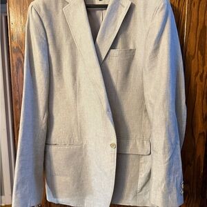 Banana Republic Light Gray Blazer
